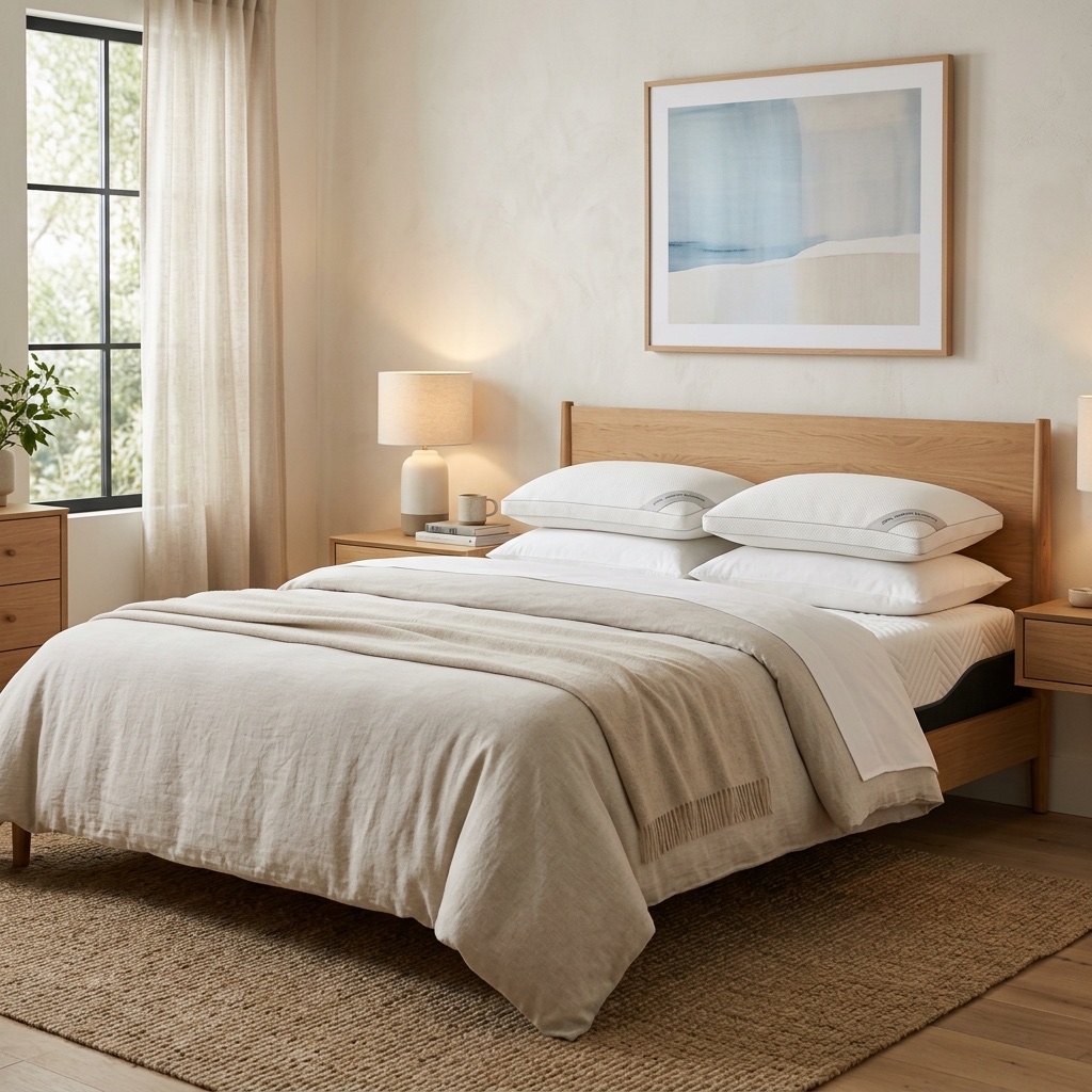 打造深度睡眠的綠洲：大島樂眠支撐哲學與臥室的減法美學