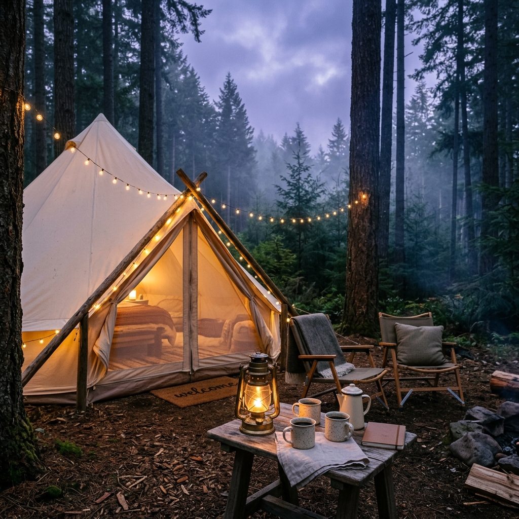 露營美學裝備選購守則：從輕量化天幕到手作森林氛圍