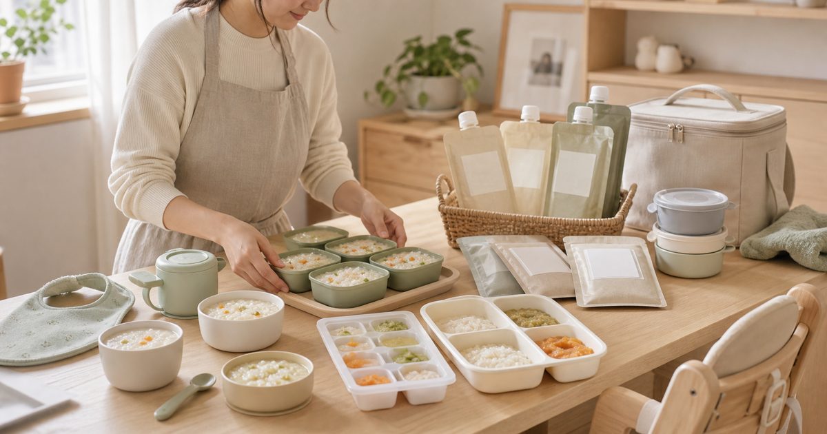 2026 副食品怎麼省力：小寶寶粥、燉飯與常溫備餐的選擇順序
