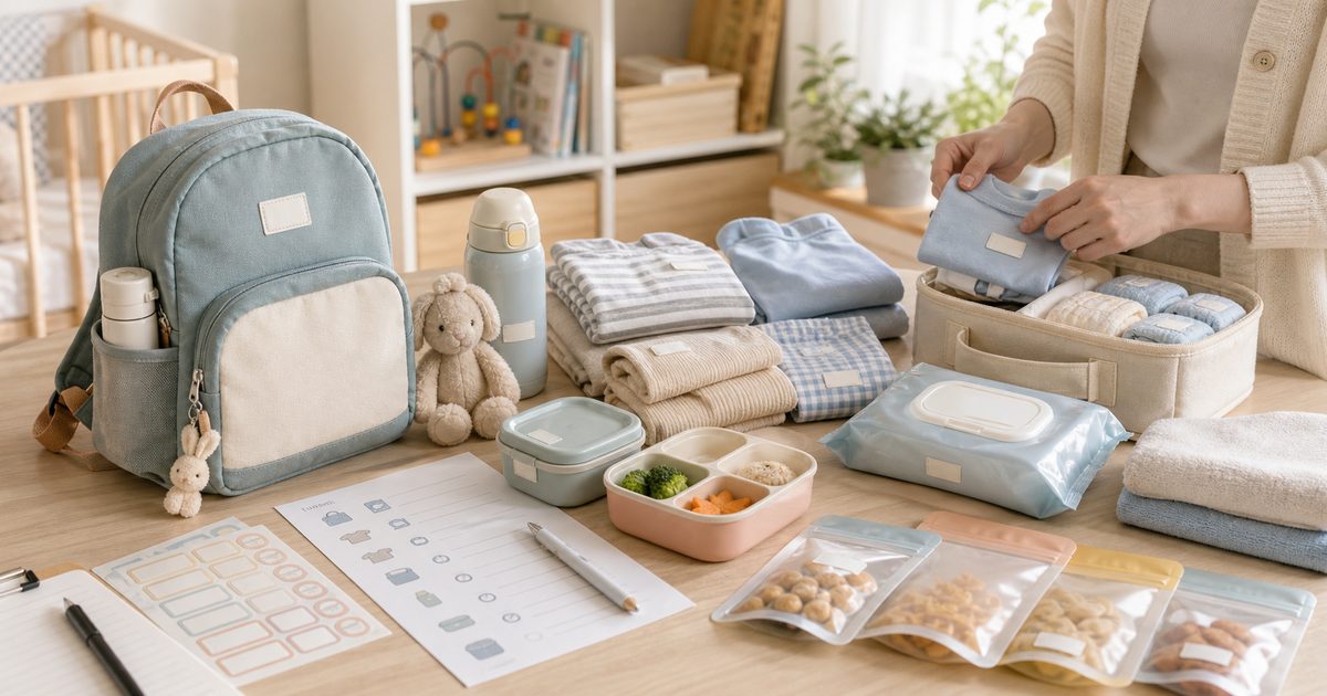 2026 托嬰前一週要先準備什麼：備品、標記、陪玩與每日分裝 checklist