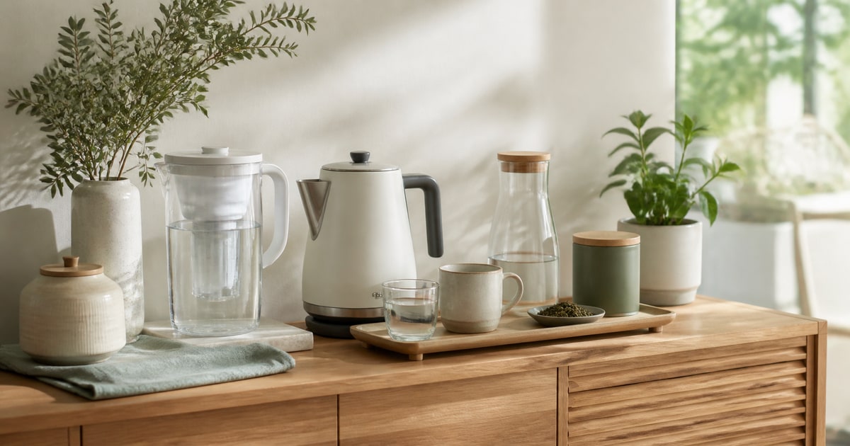 2026 家中飲水與熱飲角落怎麼規劃：SHARP、AIWA、THERMOS 各適合什麼用法
