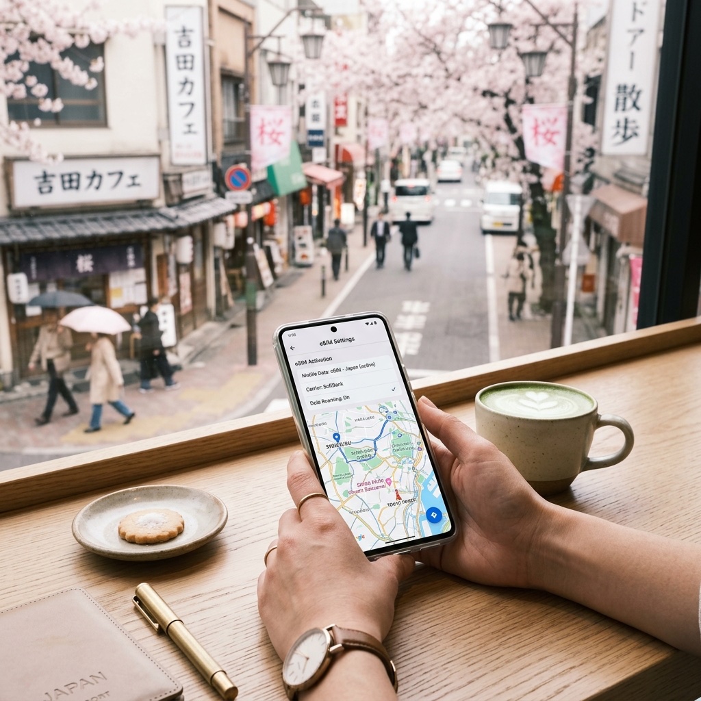 2026 日韓出國通訊懶人包：eSIM、SIM 卡與 WiFi 分享器優缺點全解析