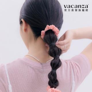 【vacanza】夏日熱情 髮圈 大腸圈 2件入(髮飾 髮束 生日禮物)，圖片來源：momo 商品頁 / 假期國際有限公司