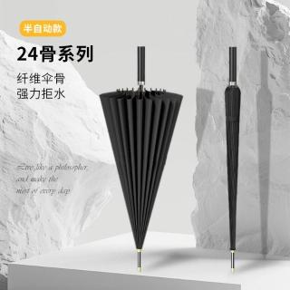 紅葉24骨雨傘長柄大號抗風防風雙人三人，圖片來源：momo 商品頁 / 元桀企業社